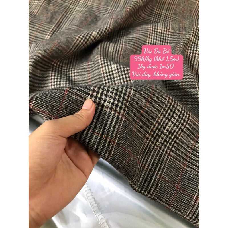 Vải Dạ - nhiều màu