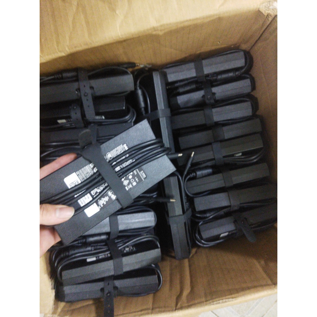 Sạc Dell 130w chân kim nhỏ  kèm dây nguồn zin đét