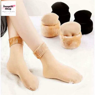 1 Đôi tất lót lông cực ấm giữ nhiệt dày dặn