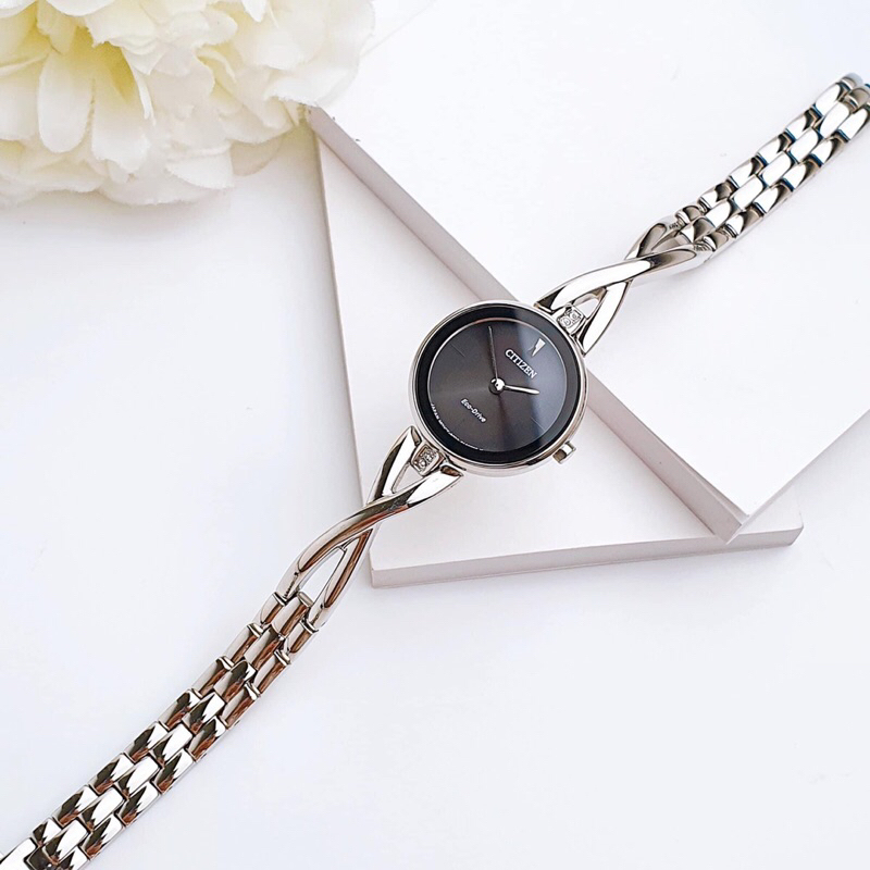 Đồng hồ nữ dây thép Citizen EX1420-50E