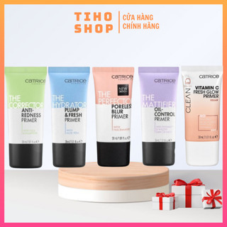 Mẫu Mới - Kem lót Catrice Prime and Fine Pore Refining Anti Shine Base