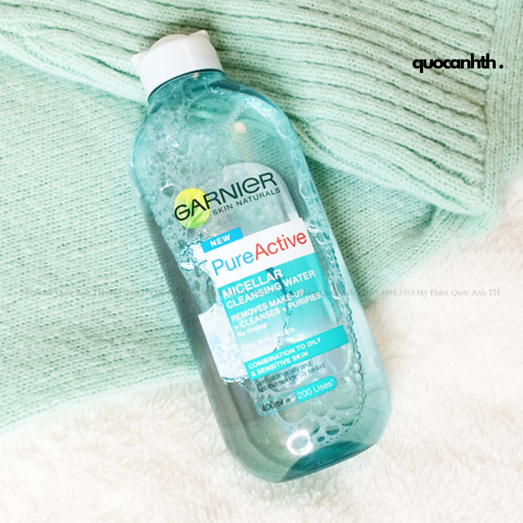 Nước tẩy trang Garnier Pháp 400ml
