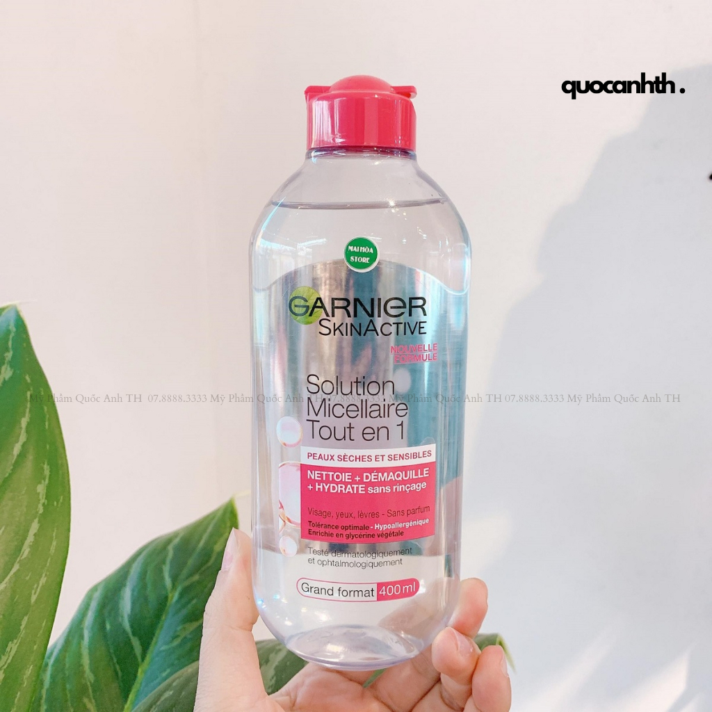 Nước tẩy trang Garnier Pháp 400ml