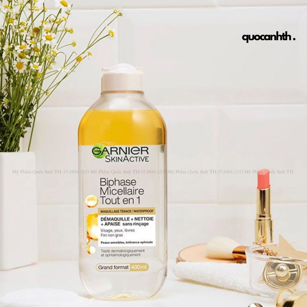 Nước tẩy trang Garnier Pháp 400ml