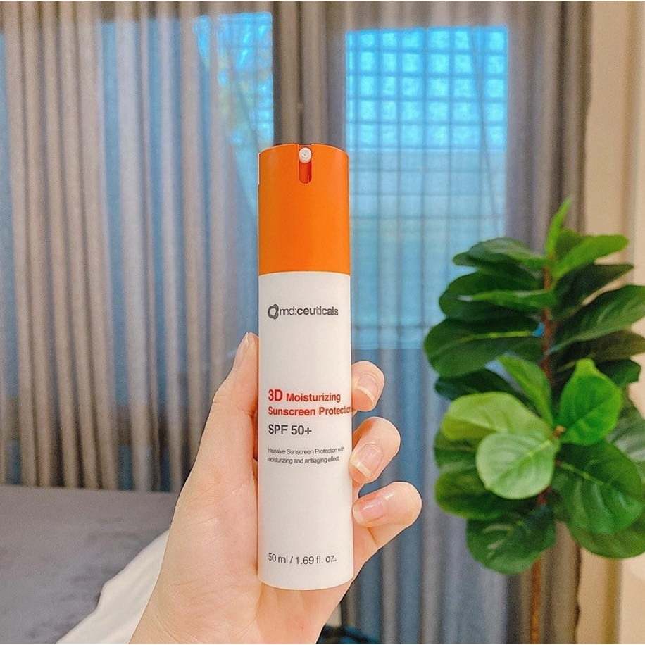 Kem chống nắng Md:ceuticals 3D Moisturizing Sunscreen Protection SPF50+ 50ml Tieen's Cosmetic