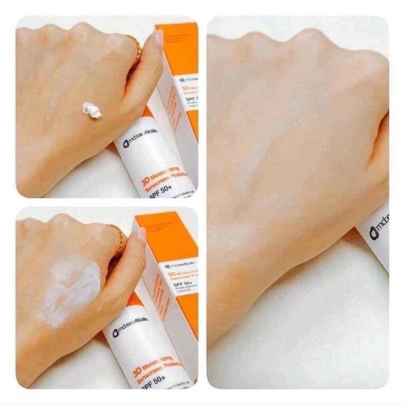 Kem chống nắng Md:ceuticals 3D Moisturizing Sunscreen Protection SPF50+ 50ml Tieen's Cosmetic