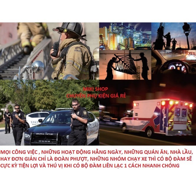 Bộ Đàm Baofeng BF888S Kèm Tai Nghe Cự Ly Đến 5km Full Phụ Kiện, 16 Kênh Tần Số 400.00- 470.00MHz