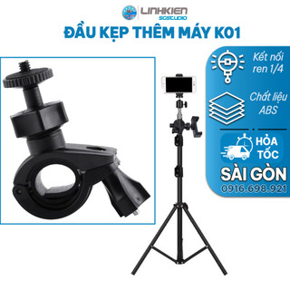 🔥GIÁ SỈ🔥 Đầu Kẹp Thêm cho Chân đèn livestream thêm nhiều máy