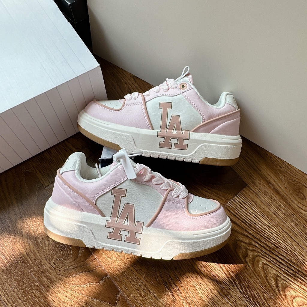 Giày sneaker mlb liner LA hồng siêu xinhh fullbox miễn phí ship