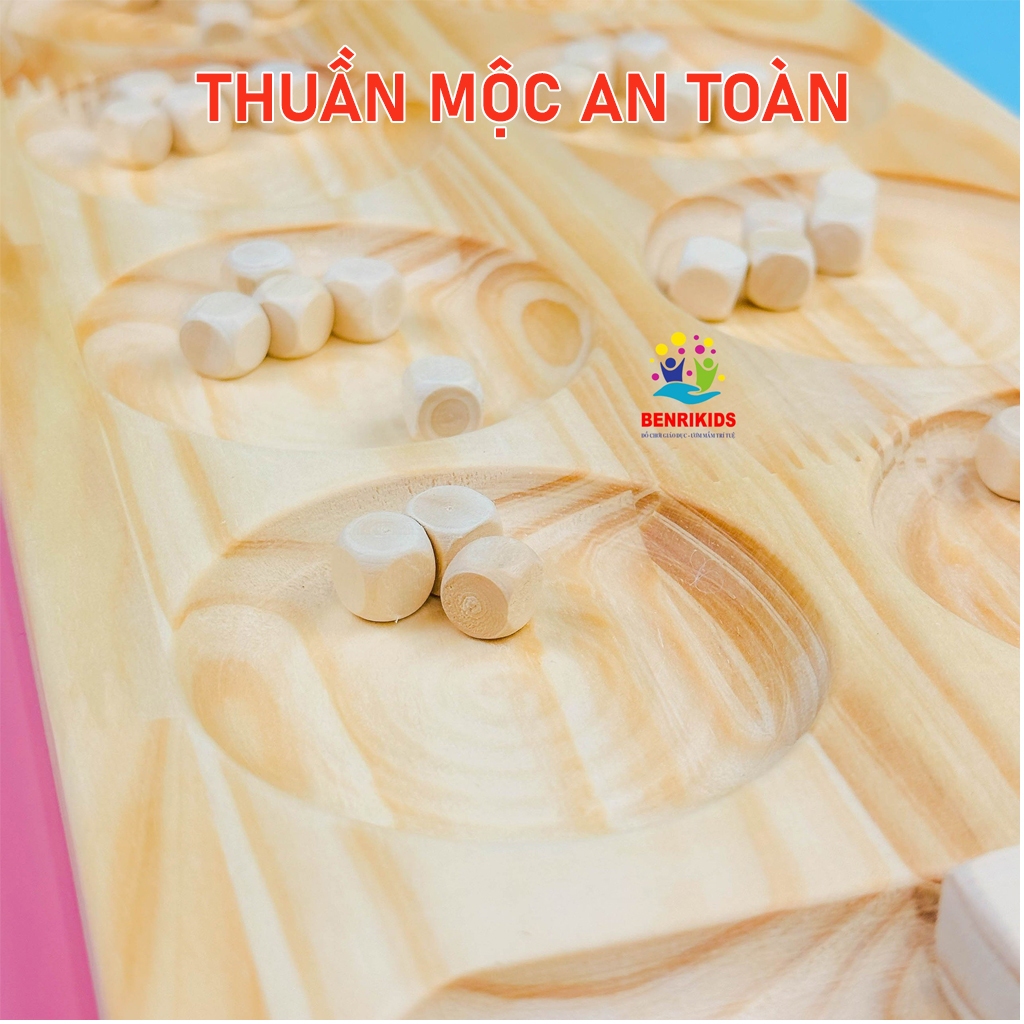 Ô Ăn Quan Tuổi Thơ Loại Lớn Trò Chơi Dân Gian Việt Nam Bằng Gỗ Đồ Chơi Giải Trí Gia Đình Board game