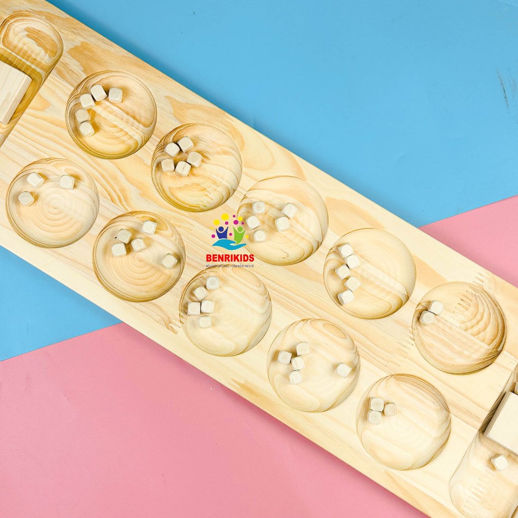 Ô Ăn Quan Tuổi Thơ Loại Lớn Trò Chơi Dân Gian Việt Nam Bằng Gỗ Đồ Chơi Giải Trí Gia Đình Board game