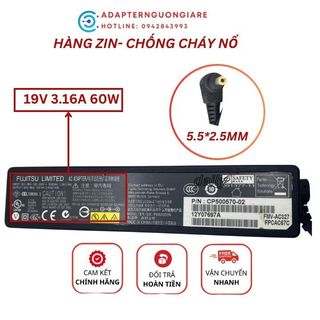 Sạc máy tính Fujitsu FPCAC004AP 19v - bản gốc bóc máy