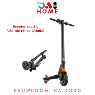 Scooter điện gấp gọn tốc độ tối đa 25km hãng e-scooter bh 2 năm - oai homes