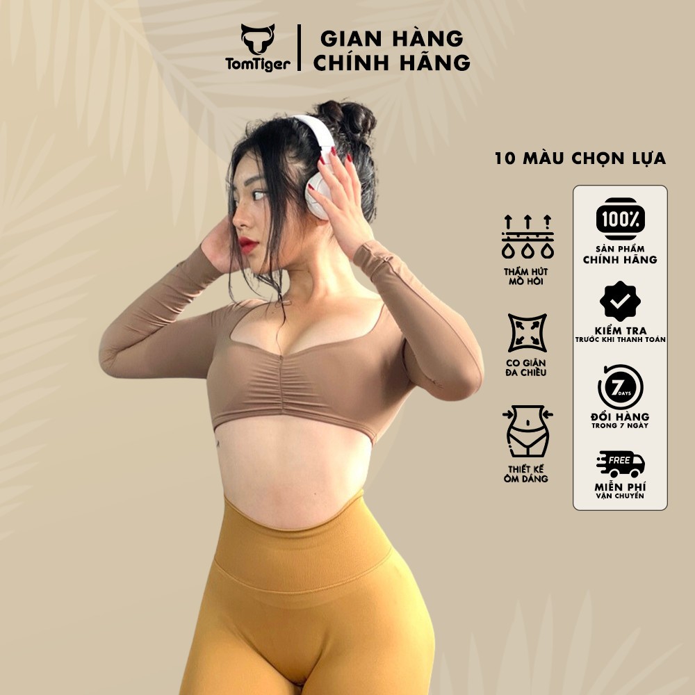 Áo cropt dài tay Sey Devide Long Sleeve