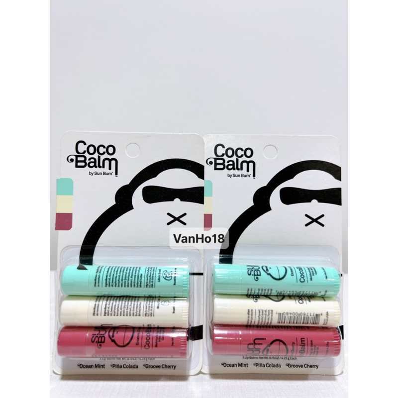 USA_Son dưỡng môi CocoBalm by Sun Bum