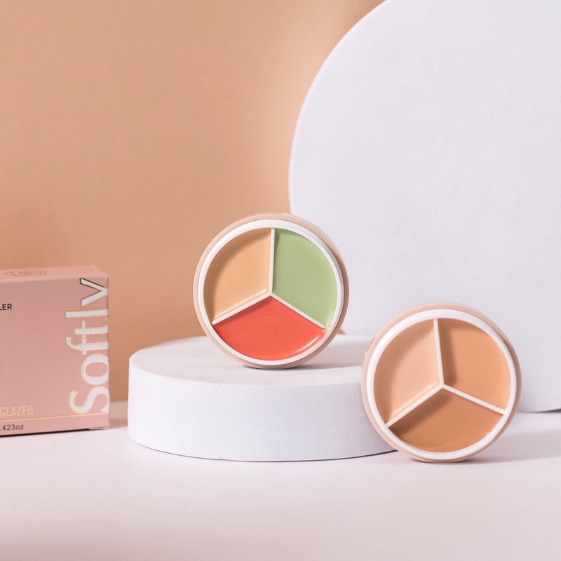 Kem Che Khuyết Điểm 3 Màu BEAUTY GLAZED