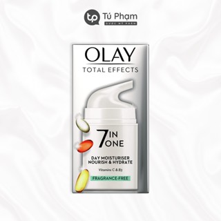 Kem Dưỡng Không Hương Liệu Olay Total Effects 7 In One Anti Ageing Fragrance Free Moisturiser - 50ml