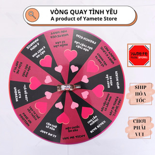 Trò chơi vòng quay cặp đôi Yamete Store độc đáo vui nhộn