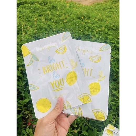 Set Gói Tắm Trắng Chanh, Lemon MÚI XÙ Giúp Trắng Da