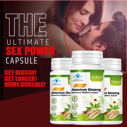 Trorex 60 viên Chiết xuất Wolfberry Viên nang nhân sâm Mỹ Giảm mệt mỏi Nuôi dưỡng bổ thận