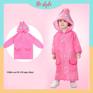 Áo mưa cho bé gái bé trai áo mưa trẻ em 3-8 tuổi hoạ tiết dễ thương AM02