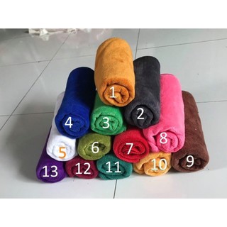 Khăn mặt spa [40*80cm]. Khăn gội, khăn quấn đầu,  chất liệu microfiber. Siêu mịn, siêu thấm hút, mau khô, không xù lông.