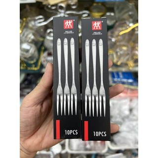 Sét 10 Dĩa Ăn Hoa Quả inox