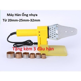 Máy hàn ống nhiệt ppr,pe,pb từ 20mm-25mm-32mm tặng kèm 3 đầu hàn