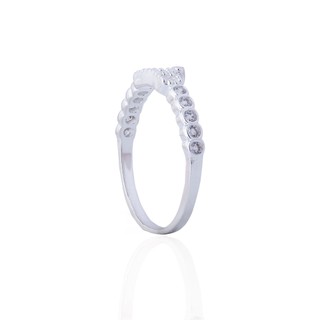 Nhẫn bạc nữ TWINKLE TIME vương miện ba chóp xinh xắn TT369