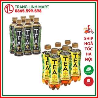 Lốc 6 chai trà ô long Tea Plus Suntory chai 450ml