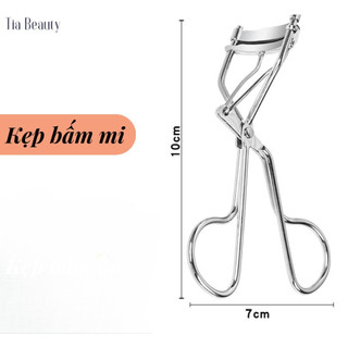🌟 kẹp bấm mi inox cao cấp - mi cong vút tự nhiên, an toàn không gẫy mi ✨