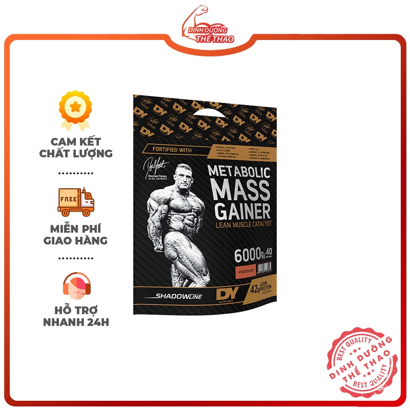 DY NUTRITION METABOLIC MASS GAINER 6KG | Sữa Dinh Dưỡng Tăng Cân Tăng Cơ Nhanh
