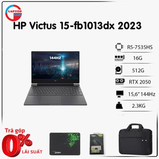 [New 2023] Laptop HP Gaming Victus 15-fb1013dx (RYZEN 5 7535HS, 16GB, 512GB, RTX 2050, 15.6'' 144Hz)