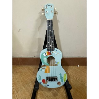 Đàn Ukulele Soprano 4 Dây Ếch Xanh - HÀNG CÓ SẴN