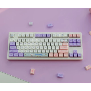 Bộ Keycap PBT nút bàn phím cơ profile XDA Chi Cat, Corgi, Sushi, Totoro, Blue Cat, Cinnamoroll ...