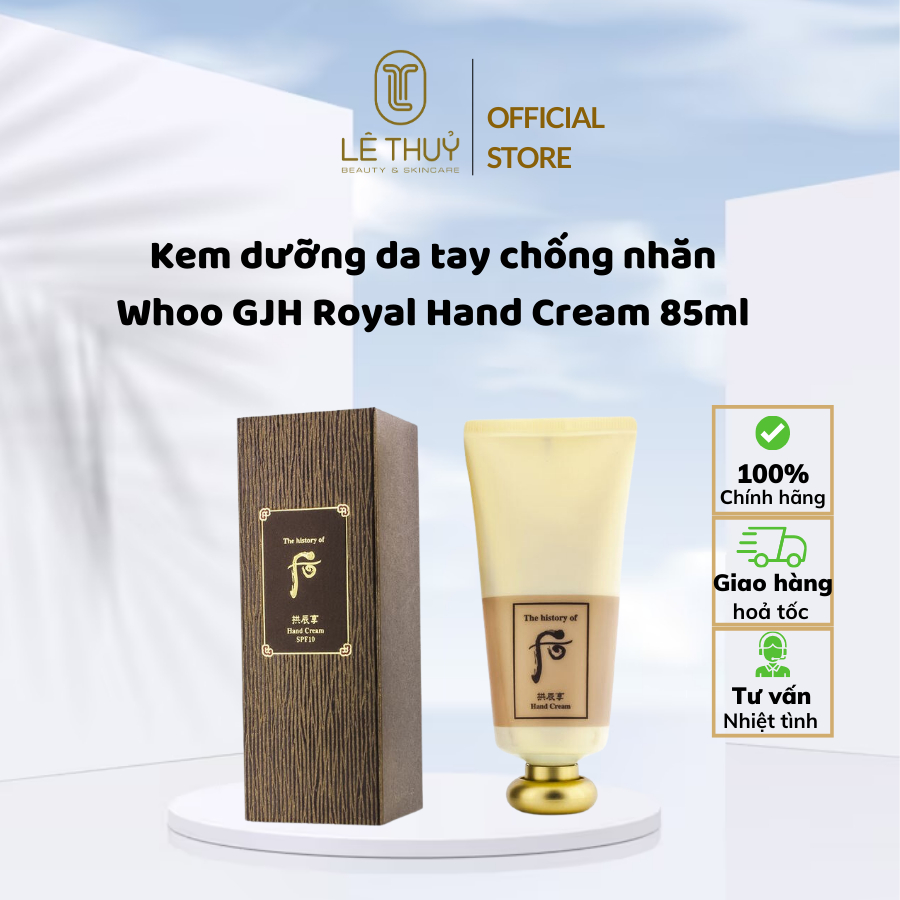 Whoo Royal Hand Cream SPF10 Chống Nhăn_ Lê thuỷ cosmetic