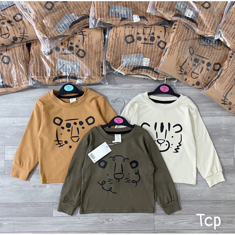 Sét 3b zip mèo méo meo tone nâu cho bé