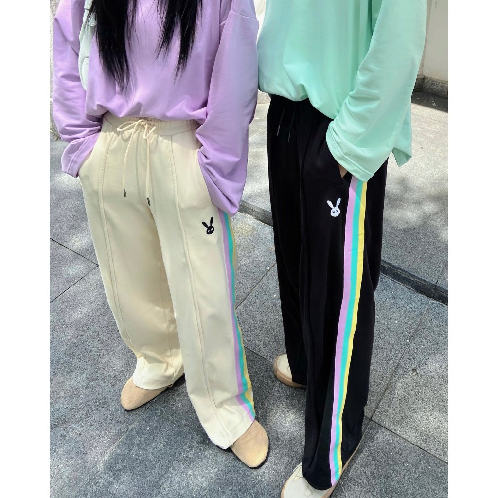 Quần dài Unisex Bad Rabbit RABBIT TRACKPANTS - LOCAL BRAND CHÍNH HÃNG OVERSIZED FIT