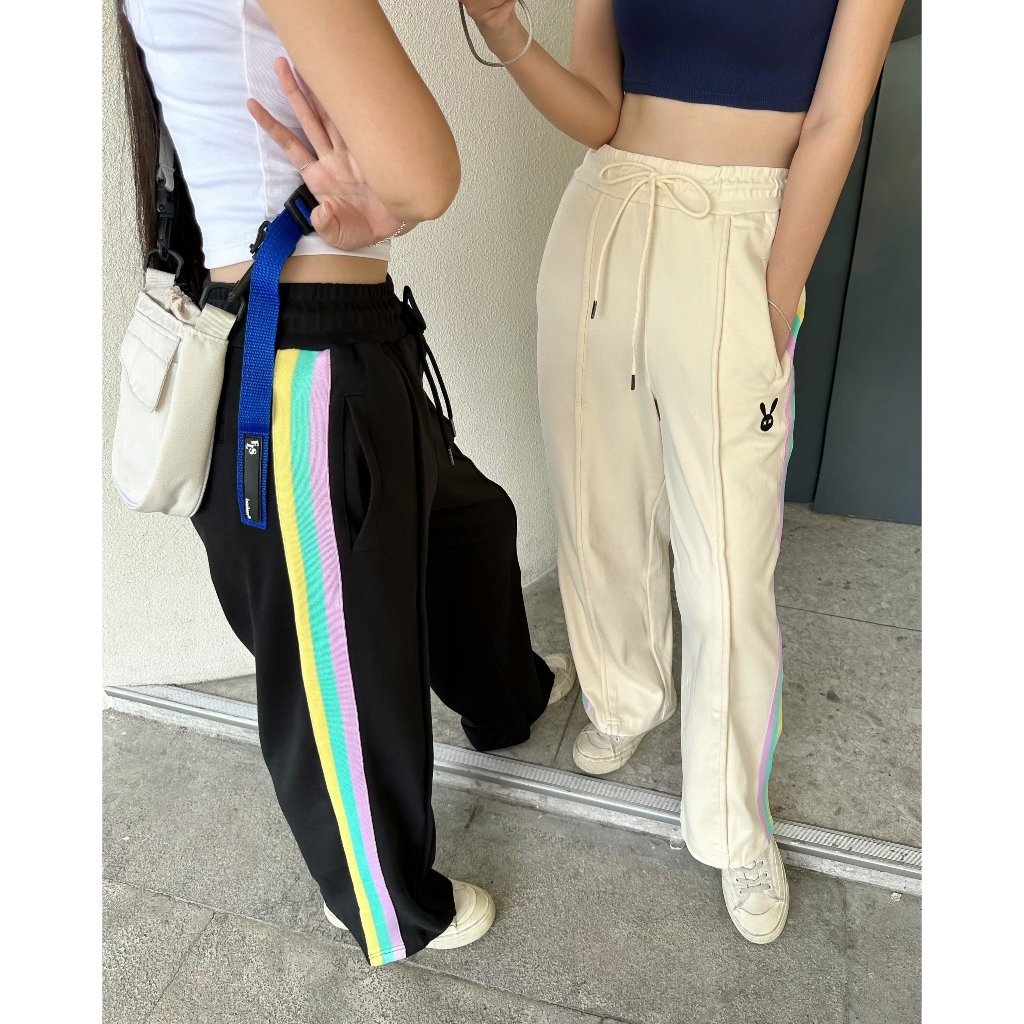 Quần dài Unisex Bad Rabbit RABBIT TRACKPANTS - LOCAL BRAND CHÍNH HÃNG OVERSIZED FIT