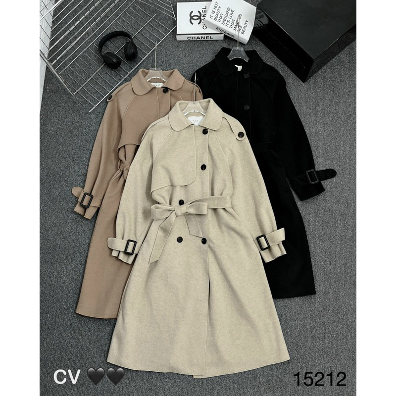 Áo Măng Tô Dạ Ép Hàn Quốc L1