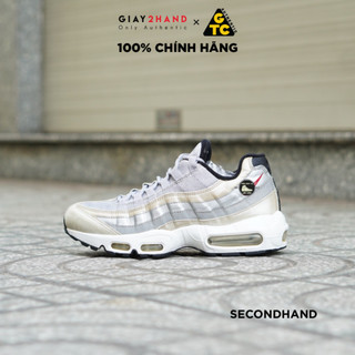 [2hand] Giày Thể Thao AM 95 SILVER BULLET 814914-002 GIÀY CŨ CHÍNH HÃNG 100%