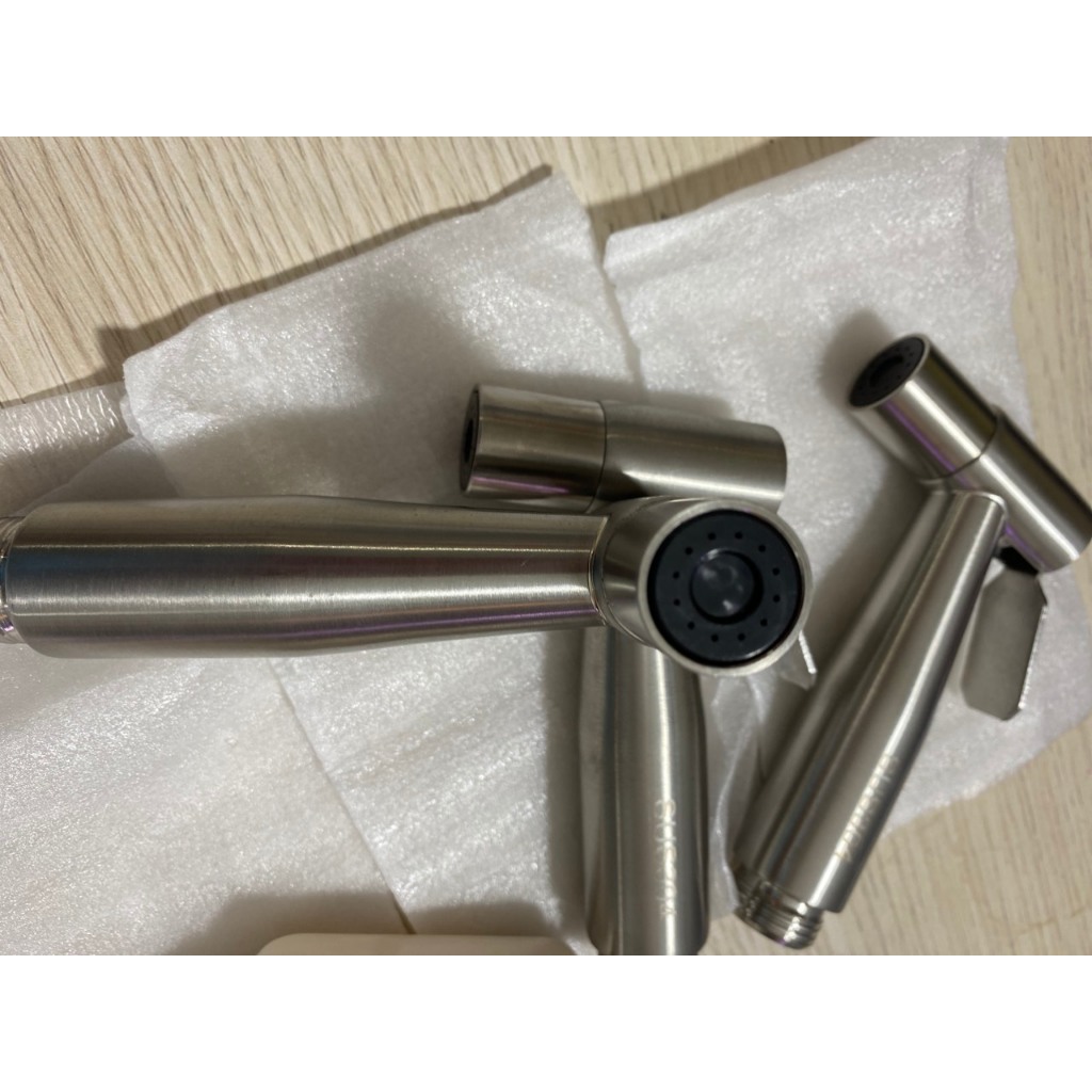 Đầu vòi xịt vệ sinh, Tay xịt inox 304, Vòi xịt vệ sinh inax dùng cho nhà vệ sinh, toilet, bồn cầu ren 21
