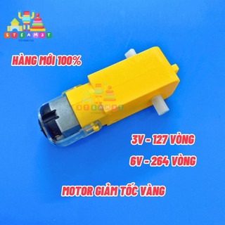 Động cơ mô tơ giảm tốc vàng mini 3V-6VDC - tỷ số 1:48 - LK0001