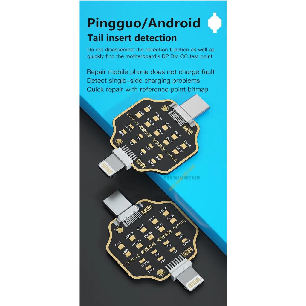 Đế Test sửa sạc điện thoại MaAnt đa năng