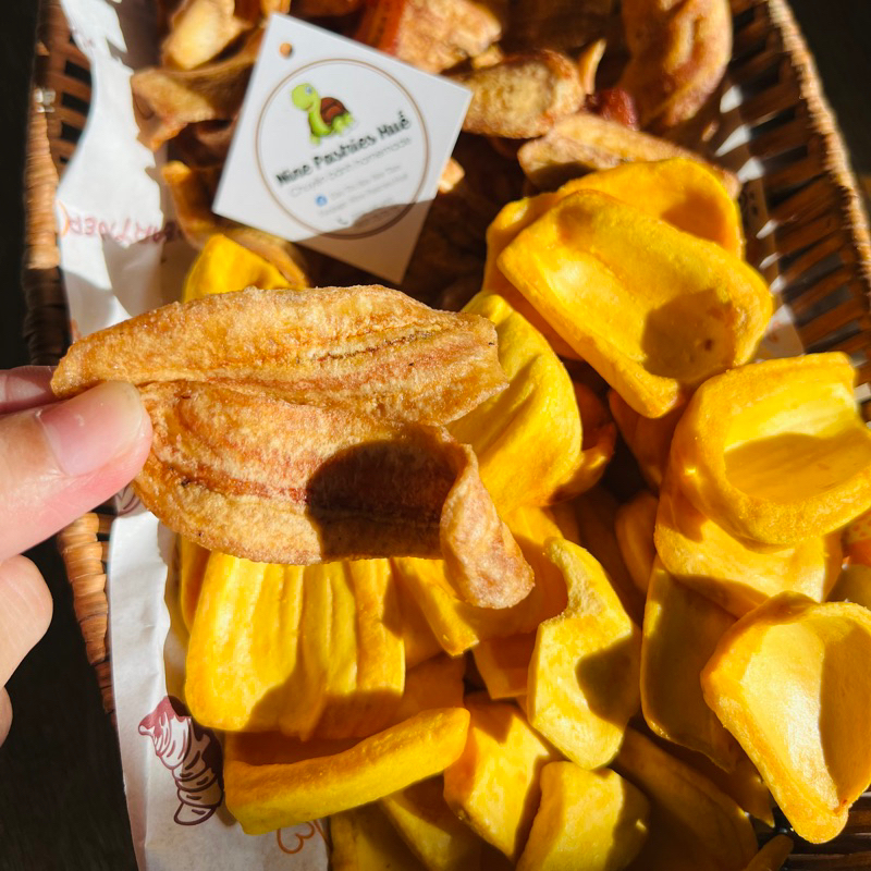 Chuối sấy không đường 1 kg - nhà Nine