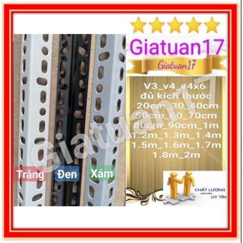 Thanh sắt la lỗ bản rộng 6cm DÀY 1.5MM ĐỦ  sơn tĩnh điện đen, xám