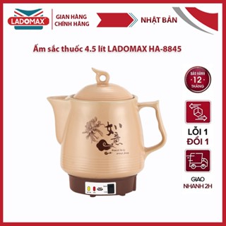 Ấm sắc thuốc 4.5L bằng điện Ladomax HA-8845 ,siêu sắc thuốc tự động an toàn [Bảo Hành 12 Tháng]