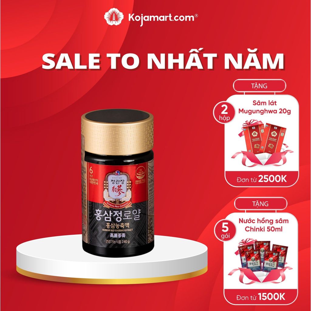 Cao Hồng Sâm KGC Cheong Kwan Jang Global Extract Hàn Quốc 240G