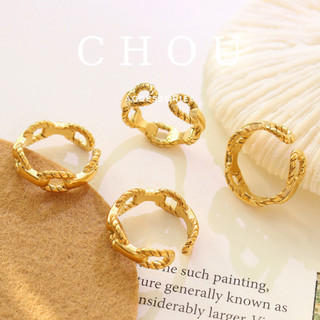 Nhẫn Titan Bản Xích | CHOU ACCESSORIES |