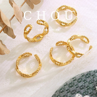 Nhẫn Titan Bản Xích | CHOU ACCESSORIES |